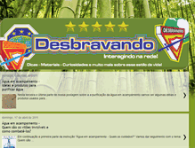 Tablet Screenshot of desbravandonarede.blogspot.com