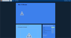 Desktop Screenshot of ben10bruno.blogspot.com