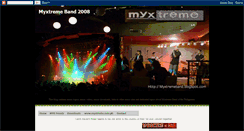 Desktop Screenshot of myxtremeband.blogspot.com