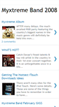 Mobile Screenshot of myxtremeband.blogspot.com