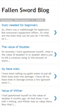 Mobile Screenshot of fallen-sword-info.blogspot.com