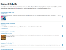 Tablet Screenshot of bernard-delville.blogspot.com