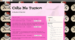 Desktop Screenshot of cakemetucson.blogspot.com