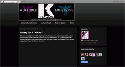 Desktop Screenshot of kulturedkreations.blogspot.com