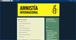 Desktop Screenshot of amnistiainternacional.blogspot.com