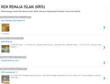 Tablet Screenshot of kem-remaja-islam.blogspot.com