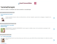 Tablet Screenshot of 1aromatherapie.blogspot.com