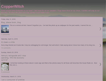 Tablet Screenshot of copperwitch.blogspot.com