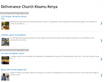 Tablet Screenshot of deliverancechurchkisumu.blogspot.com