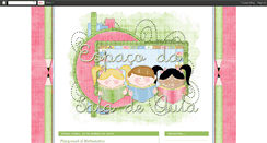 Desktop Screenshot of espacodasaladeaula.blogspot.com