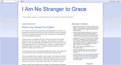 Desktop Screenshot of nostrangertograce.blogspot.com