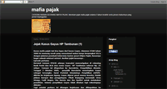 Desktop Screenshot of mafia-pajak.blogspot.com