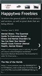 Mobile Screenshot of happytwofreebies.blogspot.com