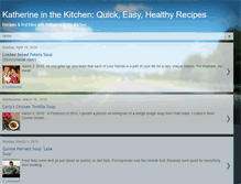 Tablet Screenshot of katherineinthekitchen.blogspot.com