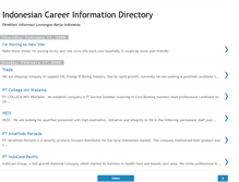Tablet Screenshot of direktoriinfokerja.blogspot.com