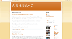 Desktop Screenshot of abandbabyc.blogspot.com