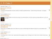 Tablet Screenshot of abandbabyc.blogspot.com