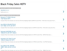 Tablet Screenshot of blackfridaysaleshdtv.blogspot.com