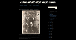 Desktop Screenshot of crucifiedforyoursins.blogspot.com