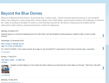 Tablet Screenshot of beyondthebluedomes.blogspot.com