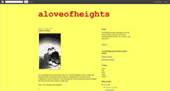 Desktop Screenshot of loveofheights.blogspot.com