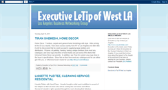 Desktop Screenshot of executiveletipbusinessnetworking.blogspot.com