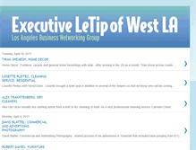 Tablet Screenshot of executiveletipbusinessnetworking.blogspot.com
