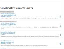 Tablet Screenshot of life-insurance-cleveland.blogspot.com