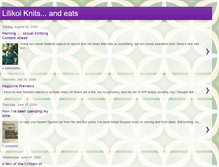 Tablet Screenshot of lilikoiknits.blogspot.com
