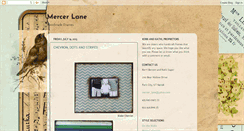 Desktop Screenshot of mercerlane.blogspot.com