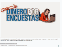 Tablet Screenshot of eldineroquenecesitas.blogspot.com