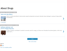 Tablet Screenshot of drugs-plaza.blogspot.com