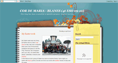 Desktop Screenshot of cordemaria4teso09-10.blogspot.com
