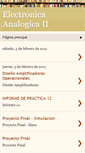 Mobile Screenshot of eelctronicanalogicaii.blogspot.com