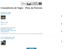 Tablet Screenshot of pista-da-floresta.blogspot.com