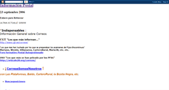 Desktop Screenshot of informacionpostal.blogspot.com