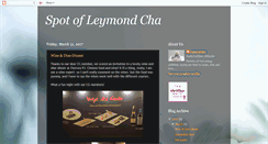 Desktop Screenshot of leymondcha.blogspot.com