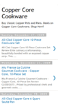 Mobile Screenshot of coppercorecookware.blogspot.com