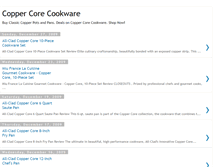 Tablet Screenshot of coppercorecookware.blogspot.com