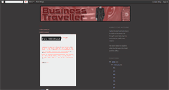 Desktop Screenshot of biz-traveller.blogspot.com