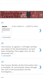 Mobile Screenshot of biz-traveller.blogspot.com