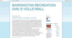 Desktop Screenshot of barringtonvolleyball.blogspot.com