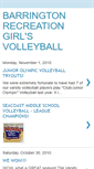 Mobile Screenshot of barringtonvolleyball.blogspot.com