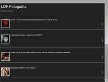 Tablet Screenshot of ldffotografia.blogspot.com