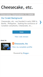 Mobile Screenshot of cheesecake-etc.blogspot.com