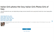 Tablet Screenshot of italian-hot-sexy-girls.blogspot.com