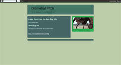 Desktop Screenshot of diametralpitch.blogspot.com