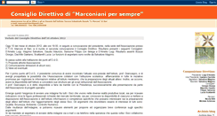 Desktop Screenshot of marconianipersempre.blogspot.com