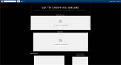 Desktop Screenshot of go2shop.blogspot.com