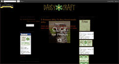 Desktop Screenshot of daisycraftdotcom.blogspot.com